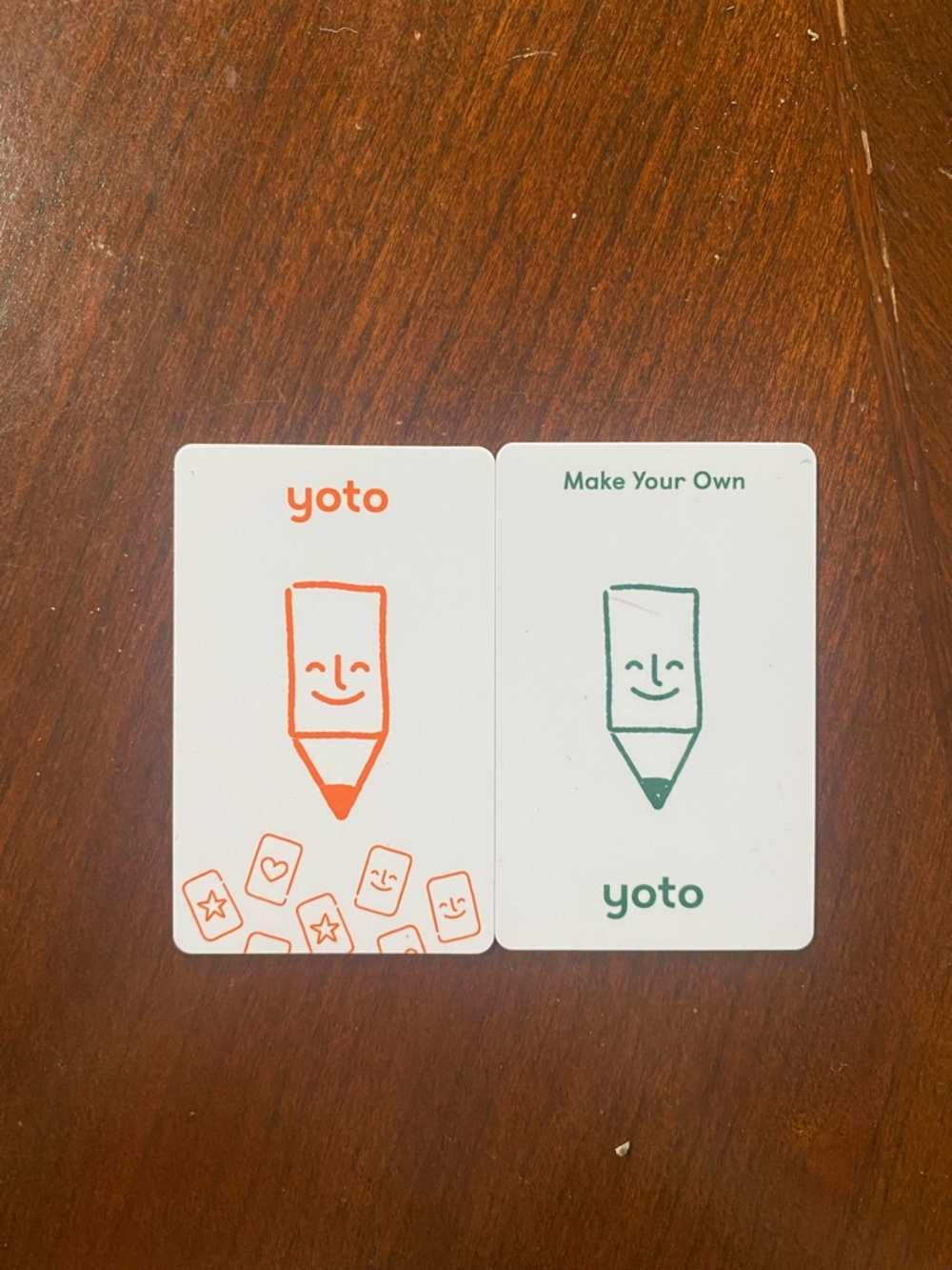Yoto Kids Learning Game Cards - Orange & Green